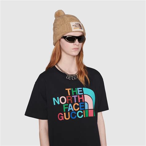 gucci t shirt the north face|the north face gucci price.